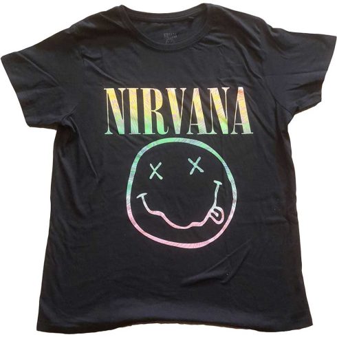 Nirvana - Sorbet Ray Smiley női póló