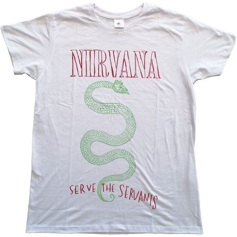 Nirvana - Serve The Servants póló