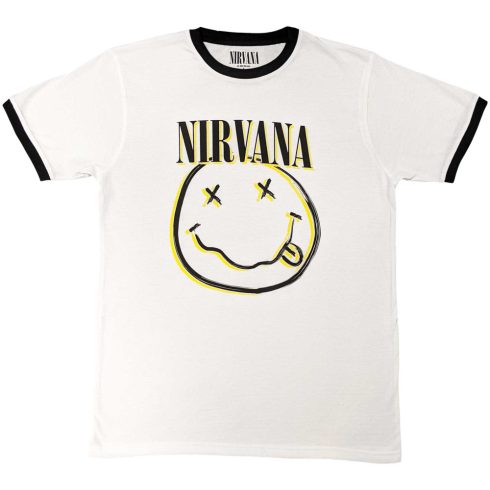 Nirvana - Double Happy Face póló
