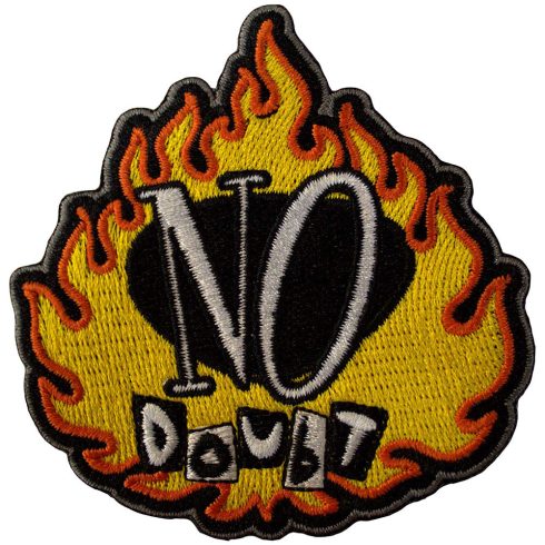 No Doubt - Flame (szőtt) felvarró