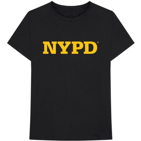 New York City - NYPD Text Logo póló