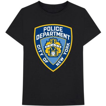 New York City - Police Dept. Badge póló