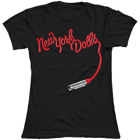New York Dolls - Lipstick Logo női póló