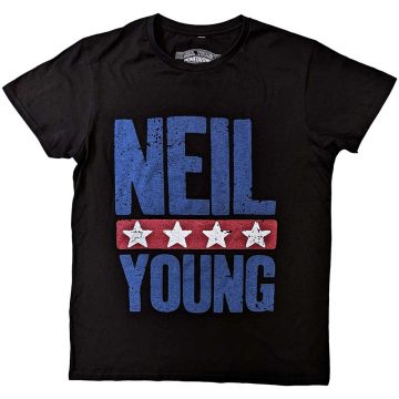 Neil Young - Stars Logo póló