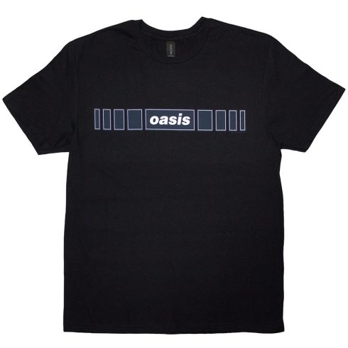 Oasis - Horizontal Bars Logo (Black) póló