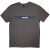 Oasis - Horizontal Bars Logo (Charcoal Grey) póló