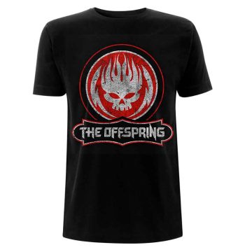 The Offspring - Distressed Skull (Black) póló