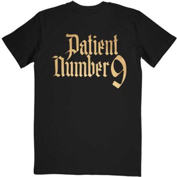 Ozzy Osbourne - Patient No. 9 Gold Logo (Back Print) póló