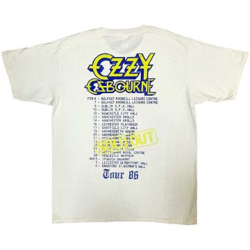   Ozzy Osbourne - The Ultimate Sin Tour '86 (Back Print) póló