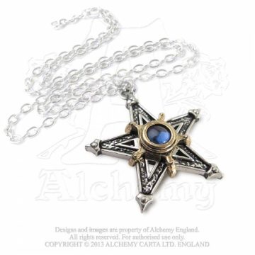 Alchemy Mediaeval Pentacle nyaklánc