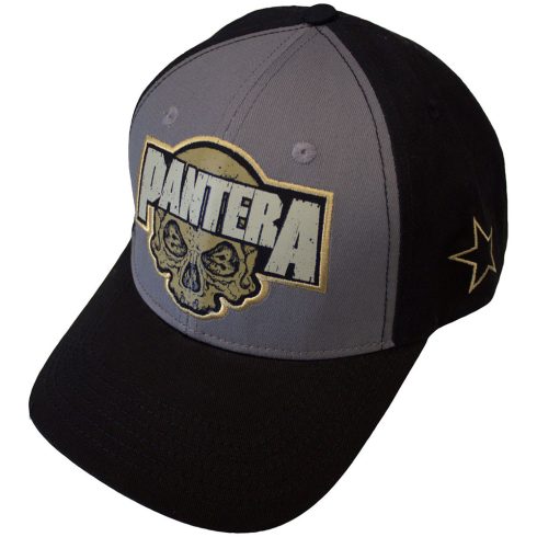 Pantera - Skull (Black & Charcoal Grey) baseball sapka