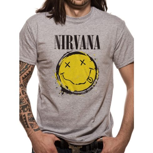 Nirvana - Smiley Splat póló