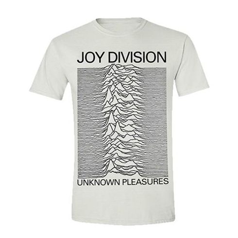 Joy Division - UNKNOWN PLEASURES WHITE póló