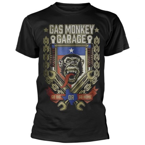 Gas Monkey Garage - GO BIG OR GO HOME póló