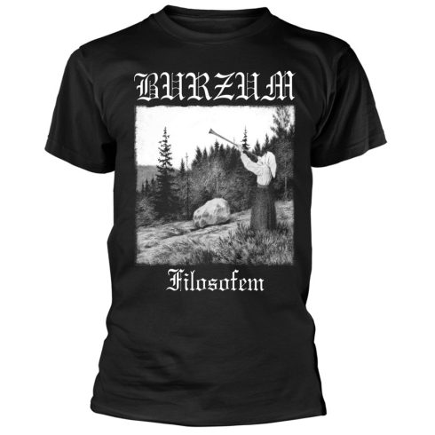 Burzum - FILOSOFEM 2018 póló ( XL-es méret )
