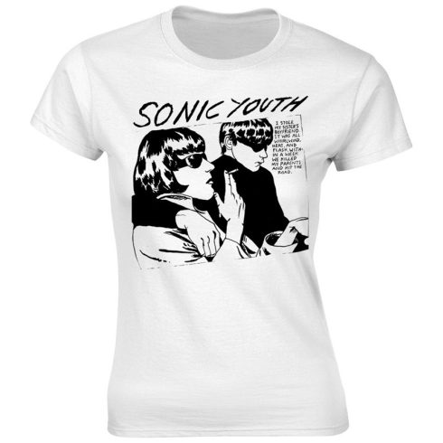 Sonic Youth - GOO ALBUM COVER WHITE női póló