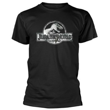 Jurassic World - LOGO póló ( L-es méret ) 