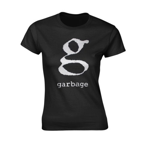 Garbage - LOGO (BLACK) női póló