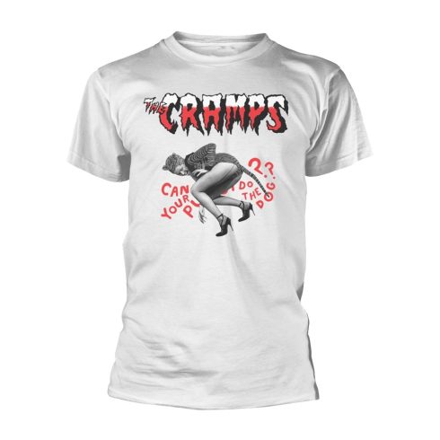 The Cramps - DO THE DOG (WHITE) póló