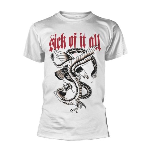 Sick of It All - EAGLE (WHITE) póló