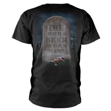 Tankard - DIE WITH A BEER póló ( L-es méret ) 