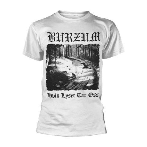 Burzum - HVIS LYSET TAR OSS (WHITE) póló