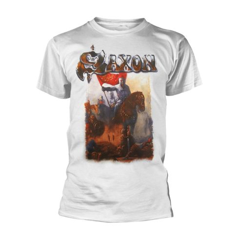 Saxon - CRUSADER (WHITE) póló