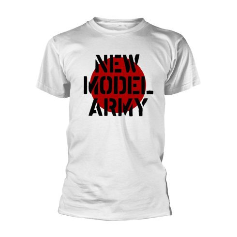 New Model Army - LOGO (WHITE) póló