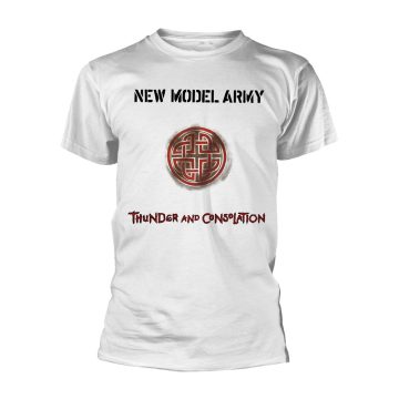   New Model Army - THUNDER AND CONSOLATION (WHITE) póló ( XL-es méret ) 