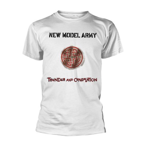 New Model Army - THUNDER AND CONSOLATION (WHITE) póló