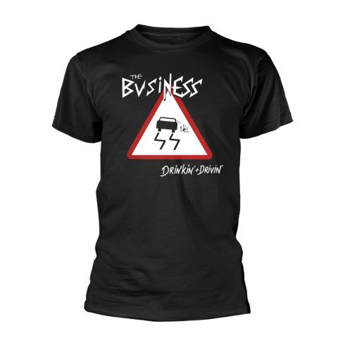 The Business - DRINKIN + DRIVIN (BLACK) póló