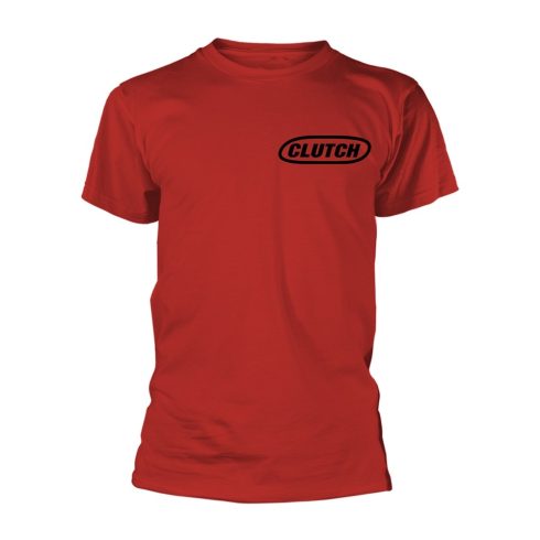 Clutch - CLASSIC LOGO (BLACK/RED) póló