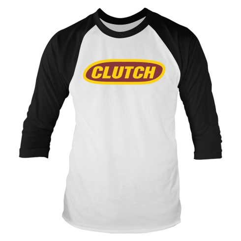 Clutch - CLASSIC LOGO (WHTE/BLACK) hosszú ujjú póló