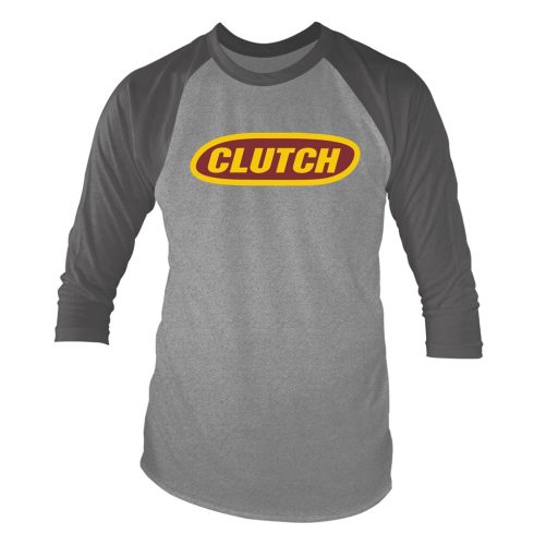 Clutch - CLASSIC LOGO (GREY MARL/CHARCOAL) hosszú ujjú póló