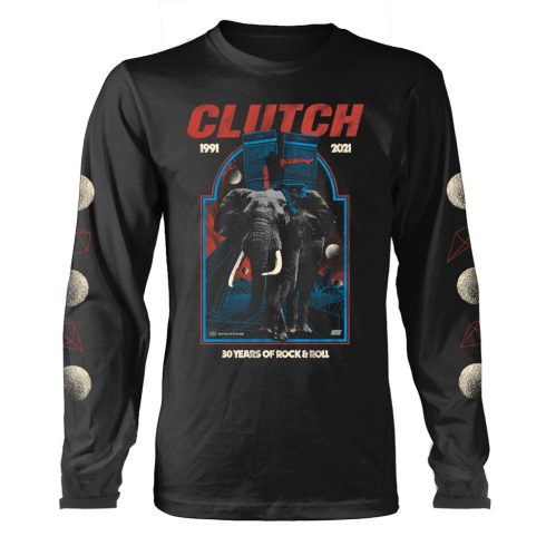 Clutch - ELEPHANT (BLACK) hosszú ujjú póló