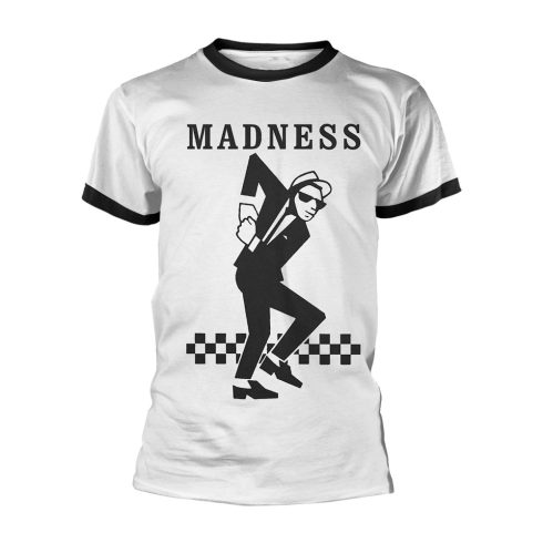 Madness - DANCING WALT (WHITE RINGER) póló