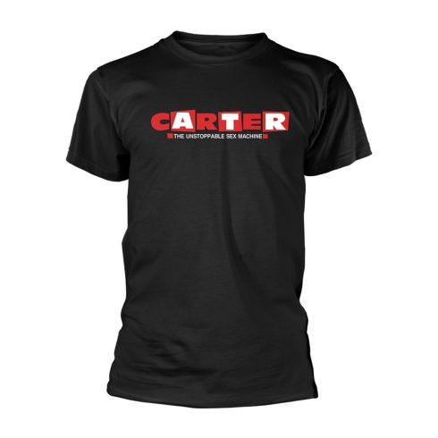 Carter the Unstoppable Sex Machine - CARTER USM LOGO (BLACK) póló