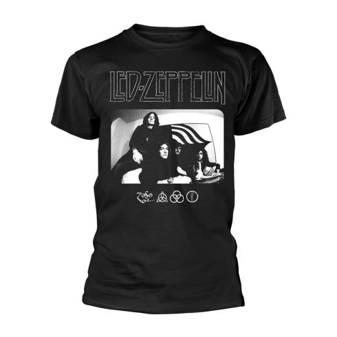 Led Zeppelin - ICON LOGO PHOTO póló