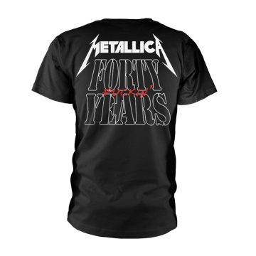   Metallica - 40TH ANNIVERSARY FORTY YEARS póló ( M-es méret ) 