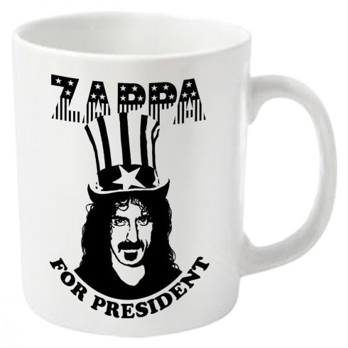 Frank Zappa - FOR PRESIDENT bögre