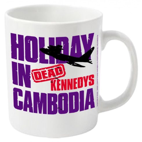 Dead Kennedys - HOLIDAY IN CAMBODIA bögre