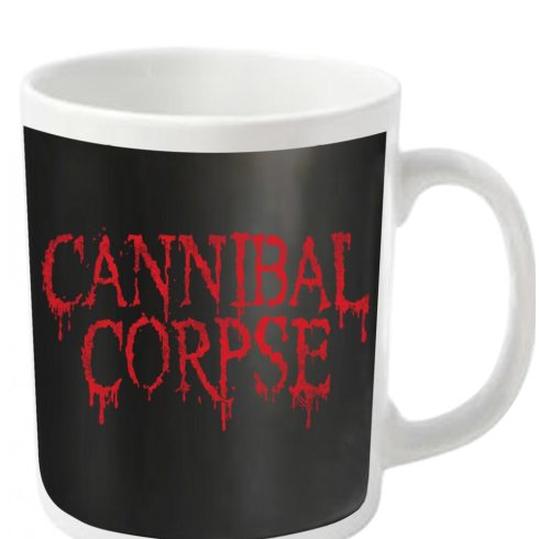 Cannibal Corpse - DRIPPING LOGO (WHITE) bögre