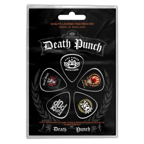 Five Finger Death Punch 5 darabos gitárpengető szett