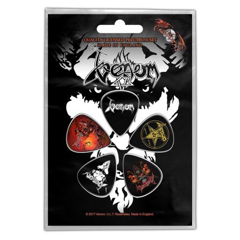 Venom - Black Metal 5 darabos gitárpengető szett
