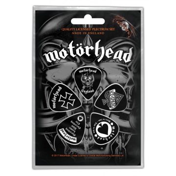 Motorhead England 5 darabos gitárpengető szett