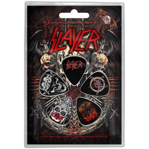 Slayer - Demonic 5 darabos gitárpengető szett
