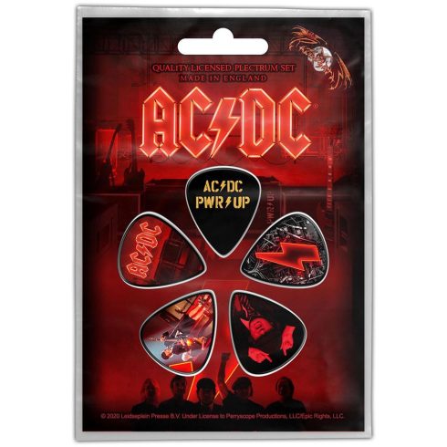 AC/DC - PWR-UP 5 darabos gitárpengető szett