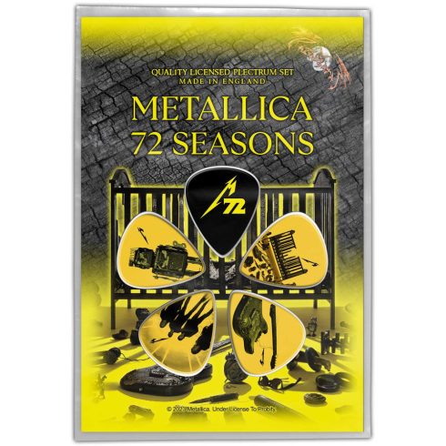 Metallica - 72 Seasons 5 darabos gitárpengető szett