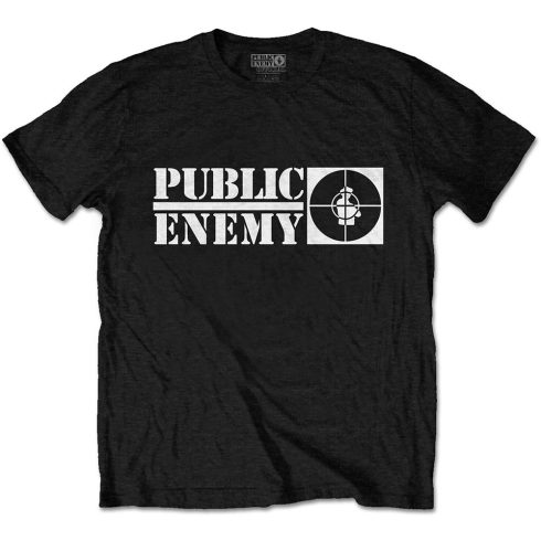 Public Enemy - Crosshairs Logo póló