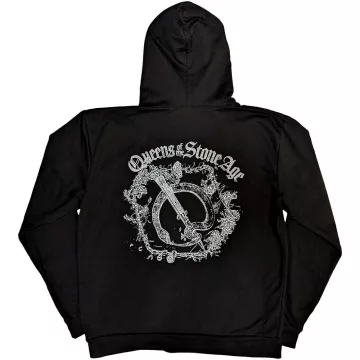  Queens Of The Stone Age - Floral Chains (Back Print) pulóver